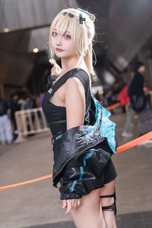 Ame风真伊吕波COS|Hololive运动系元气少女形象全新诠释 Ame风真伊吕波COS|Hololive运动系元气少女形象全新诠释