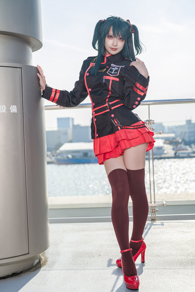 AnimeJapan2026:驱魔少年李娜丽·李cos百褶裙×美腿成焦点 AnimeJapan2026:驱魔少年李娜丽·李cos百褶裙×美腿成焦点