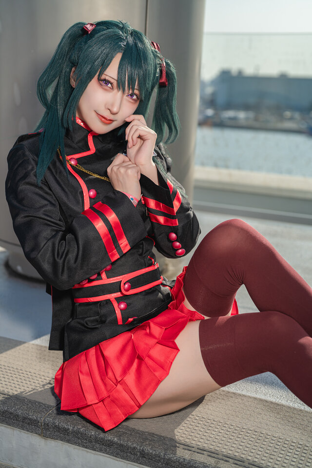 AnimeJapan2026:驱魔少年李娜丽·李cos百褶裙×美腿成焦点 AnimeJapan2026:驱魔少年李娜丽·李cos百褶裙×美腿成焦点