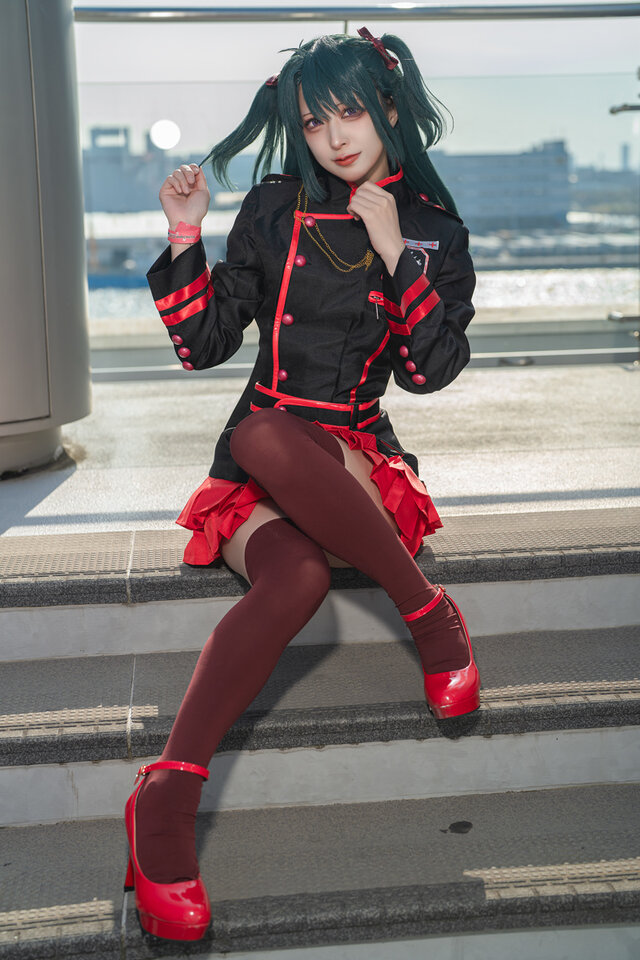 AnimeJapan2026:驱魔少年李娜丽·李cos百褶裙×美腿成焦点 AnimeJapan2026:驱魔少年李娜丽·李cos百褶裙×美腿成焦点