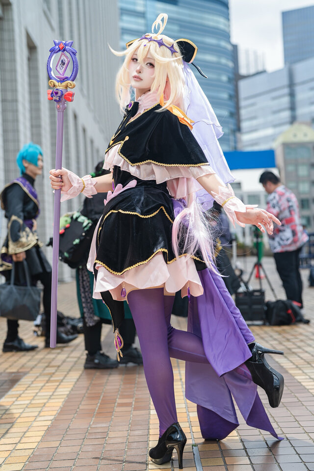 KURUMI森亚露露香COS：池袋名侦探光之美少女优雅又神秘