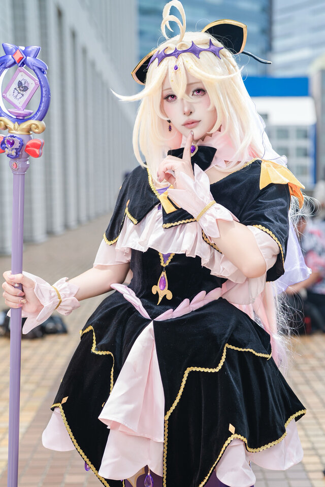 KURUMI森亚露露香COS：池袋名侦探光之美少女优雅又神秘
