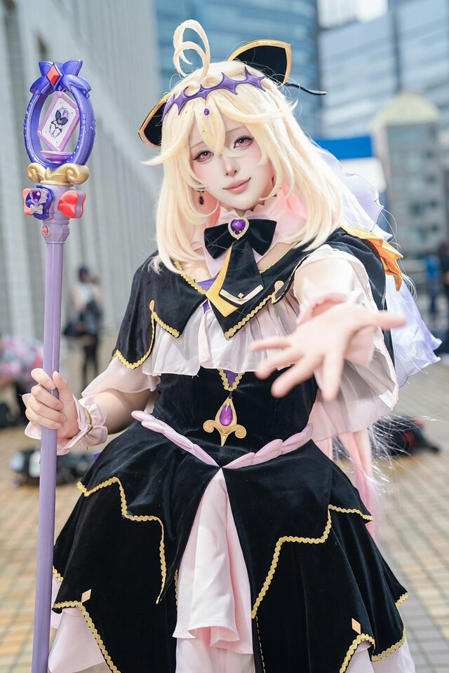 KURUMI森亚露露香COS：池袋名侦探光之美少女优雅又神秘