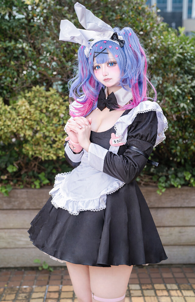 Rabbit Hole初音未来COS|acosta!女仆初音与兔女郎初音同框 Rabbit Hole初音未来COS|acosta!女仆初音与兔女郎初音同框