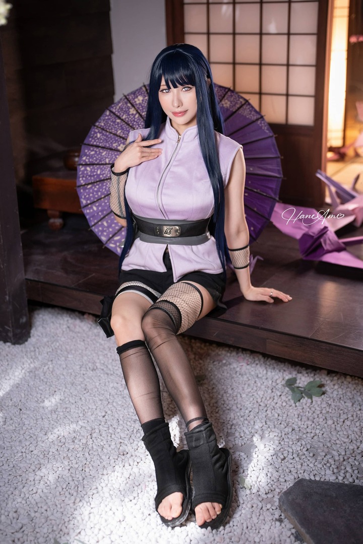 雨波_HaneAme日向雏田COS|淡紫忍者造型与日式庭院摄影 雨波_HaneAme日向雏田COS|淡紫忍者造型与日式庭院摄影