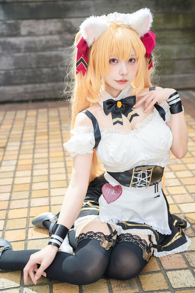 池袋漫展返图|菜柚Nayu鹰宫莉音COS金发猫耳女仆甜度拉满 池袋漫展返图|菜柚Nayu鹰宫莉音COS金发猫耳女仆甜度拉满
