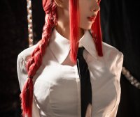 雨波HaneAme cos“链锯美人”玛奇玛 [雨波_HaneAme cos 作品]