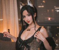 Rioko凉凉子cos作品 | rioko凉凉子化身性感的“豹纹美人”