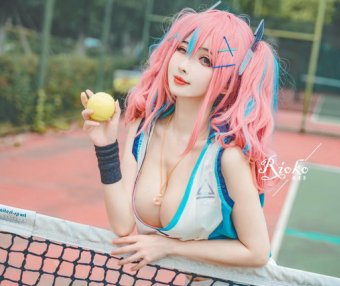 Rioko凉凉子cos图集 | Rioko凉凉子《碧蓝航线》中cos布莱默顿