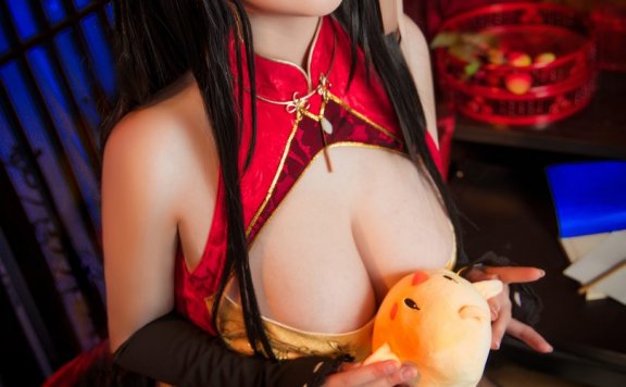 念念_D cos图集 | 念念_D 碧蓝航线·大凤旗袍cos [20P-458MB]