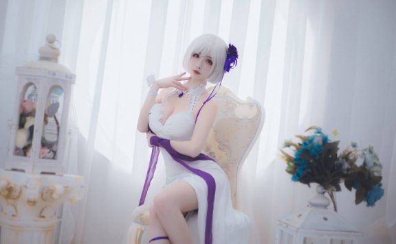 rioko凉凉子cos图集 | rioko凉凉子_天狼星·纯白蔷薇cos [10P-84MB]