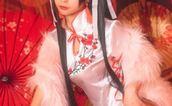 蠢沫沫cos作品 | 蠢沫沫_碧蓝航线·爱宕旗袍cos [28P-106MB]