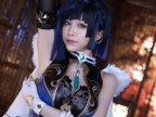 水淼aqua_cos夜兰 | 水淼aqua在《原神》cos“兰姨”夜兰