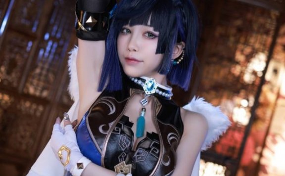 水淼aqua_cos夜兰 | 水淼aqua在《原神》cos“兰姨”夜兰