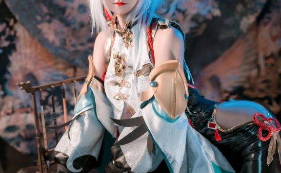 Kuuko_W cos作品 | 萌妹子KuukoW在《原神》cos申鹤