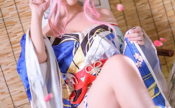 鳗鱼霏儿_cos图集 | 鳗鱼霏儿_崩坏3·八重樱花魁cos [12P-202MB]