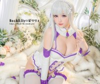 星之迟迟cos图集 | 星之迟迟在《Re：从零开始的异世界生活》cos爱蜜莉雅