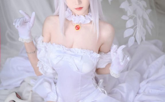 青青子AK cos作品 | 青青子AK在《超级马里奥》化身“幽灵姬”