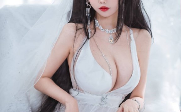 仙女月cos大凤 | 仙女月_碧蓝航线·大凤纯白婚纱cos作品 [30P-189MB]