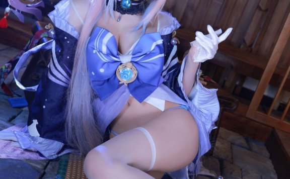 水淼aqua_原神系列 | 水淼aqua_原神·珊瑚宫心海cos作品 [50P-130MB]