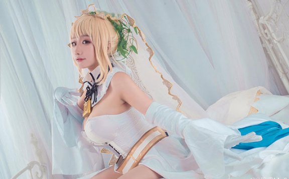 coser@穆零Mu0在《Fate/Grand Order》化身“红saber”尼禄