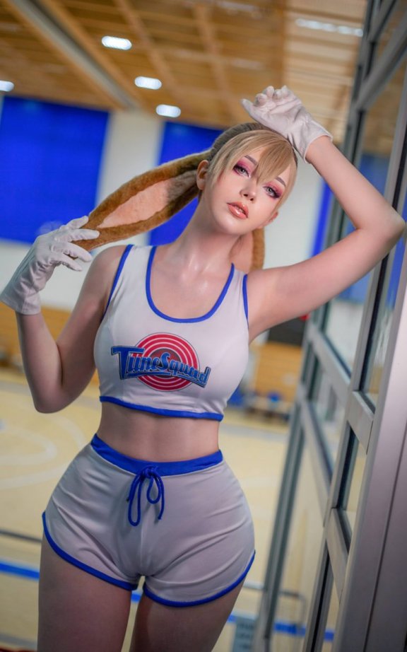 Sayathefox cos罗拉兔 | Sayathefox_空中大灌篮·罗拉兔cos作品 [15P-153MB]