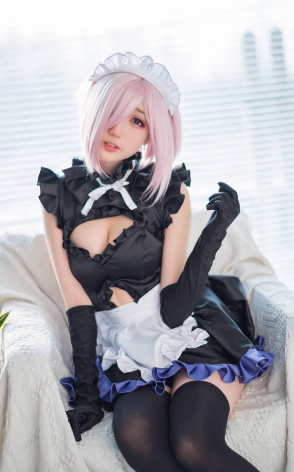 周叽是可爱兔兔cos玛修 | 周叽是可爱兔兔_Fate/Grand Order·玛修cos作品 [17P-120MB]