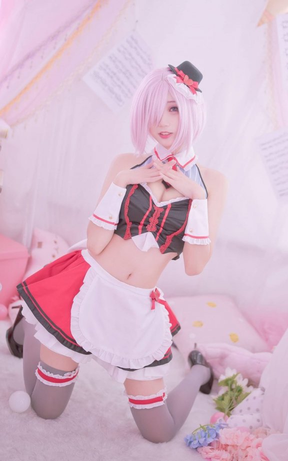 周叽是可爱兔兔_FGO·玛修情人节cos图包 [24P-219MB] | 周叽是可爱兔兔cos作品