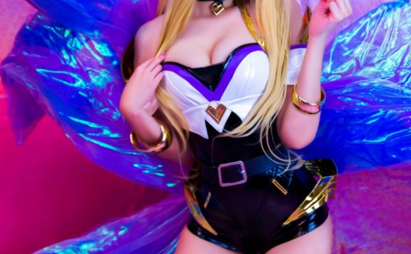 MisswarmJ cos阿狸 | MisswarmJ小暖_英雄联盟·KDA Ahri cos作品 [20P1V-252MB]