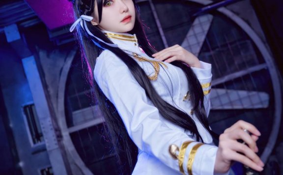 Shika小鹿鹿cos爱宕 | Shika小鹿鹿_碧蓝航线·爱宕cos作品 [17P-38MB]