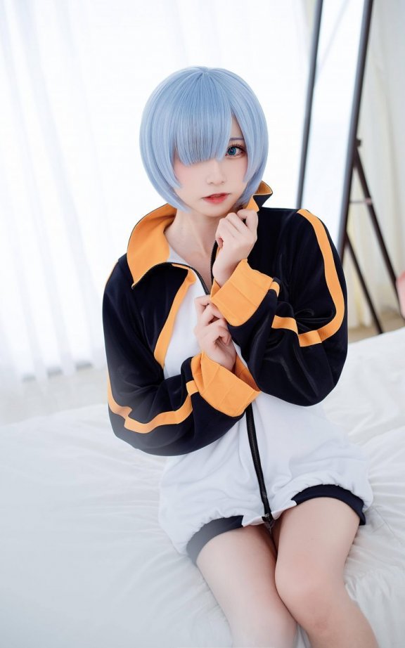Kitaro绮太郎_蕾姆·运动服cos作品 | Re：从零开始的异世界生活