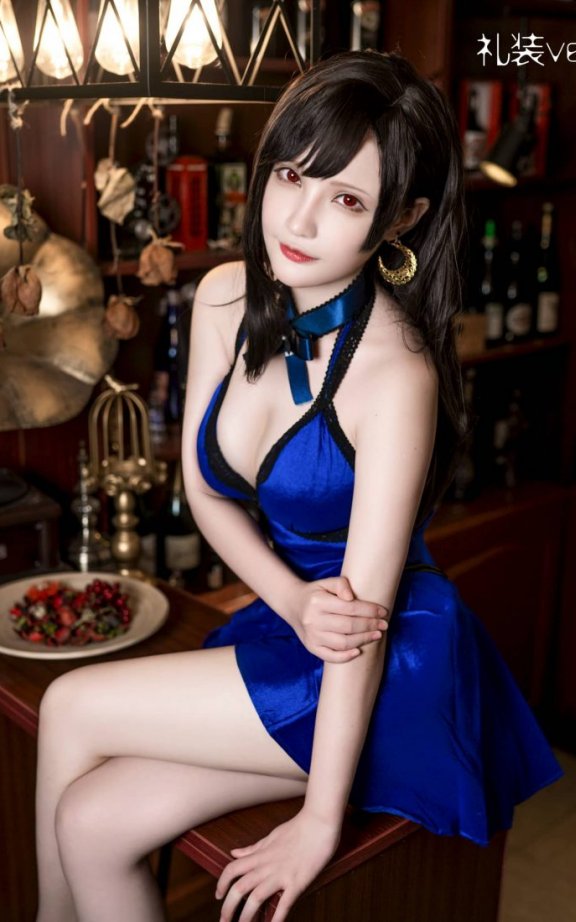 千夜未来cos蒂法 | 千夜未来(Senya Miku)_蒂法·礼服装cos作品 [20P-42MB]