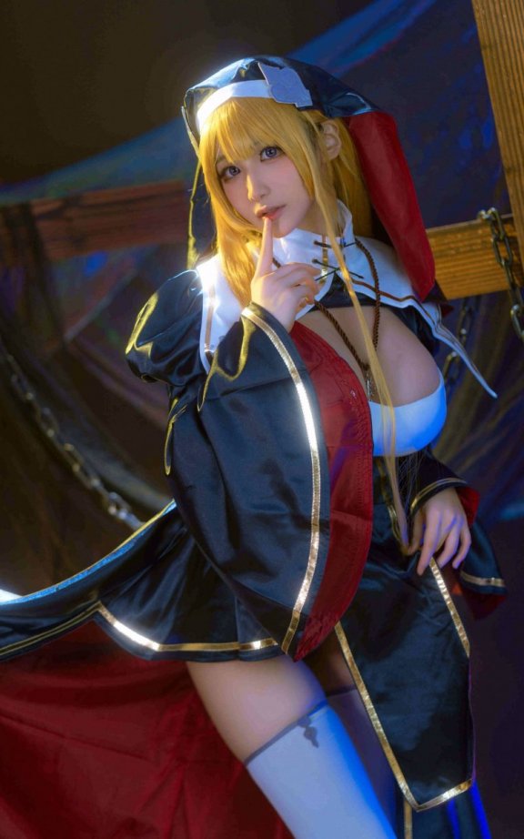 幼愛Youmeko cos夏洛特 | 幼愛Youmeko_修女·夏洛特cos作品[27P-189MB]