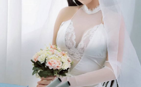 半半子cos愛宕 | 半半子_爱宕花嫁·白花の誓い cos作品 [29P1V-157MB]