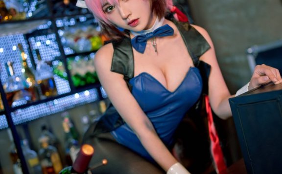 鳗鱼霏儿cos伊卡洛斯 | 鳗鱼霏儿_天降之物·伊卡洛斯兔女郎cos作品 [12P-121MB]