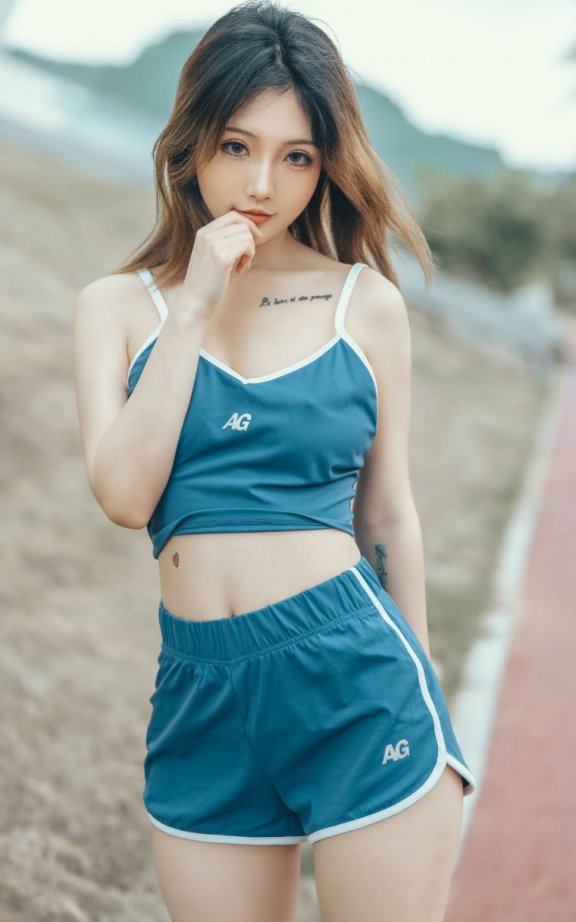 桃良阿宅cos作品 | 桃良阿宅_桃子·晨跑cosplay图包 [44P-539MB]