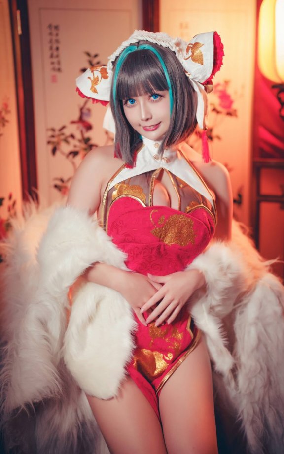 沖田凛花Rinka cos柴郡 | 沖田凛花Rinka_碧蓝航线·Cheshire柴郡cos [15P-61MB]