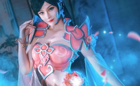 coser@露兒大魔王_在《蜀山奇侠》手游中的“唐门cosplay”，让人沉醉