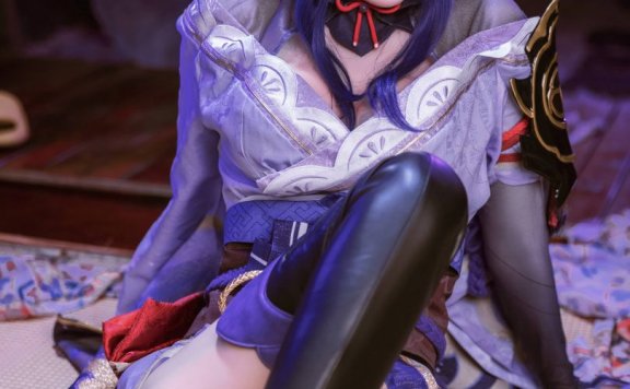 桜桃喵cos雷电将军 | 桜桃喵_原神·雷电将军cos作品 [51P1V-1.86GB