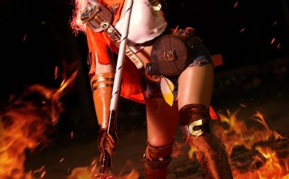 泰国coser@Bellamy在《传说对决》化身可爱的“探险家”诺克西
