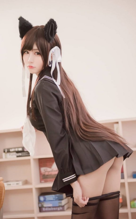 白神泱_兽耳cos系列 | 白神泱_兽耳·丝袜 JK cos作品 [14P-8.61MB]