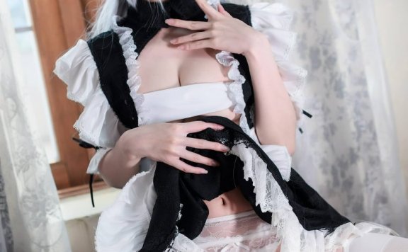 阿包也是兔娘cos埃吉尔 | 阿包也是兔娘_碧蓝航线·埃吉尔女仆cos [46P-450MB]