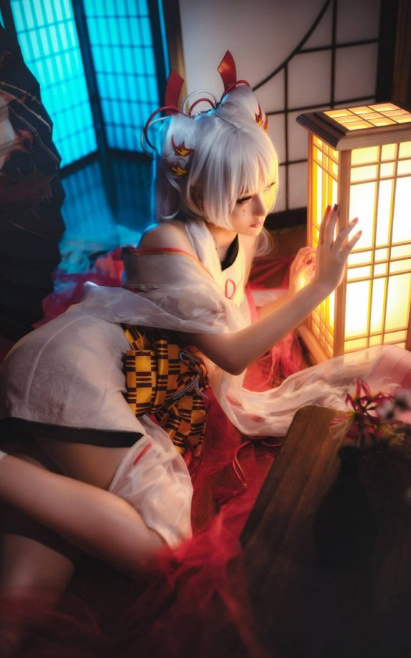 如月灰cos不知火 | 如月灰_阴阳师·不知火cos作品 [19P-141MB]