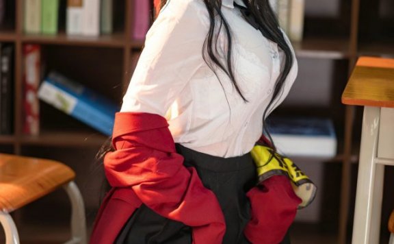 安食Ajiki cos《碧蓝航线》大凤JK，带来放学后的甜蜜时光