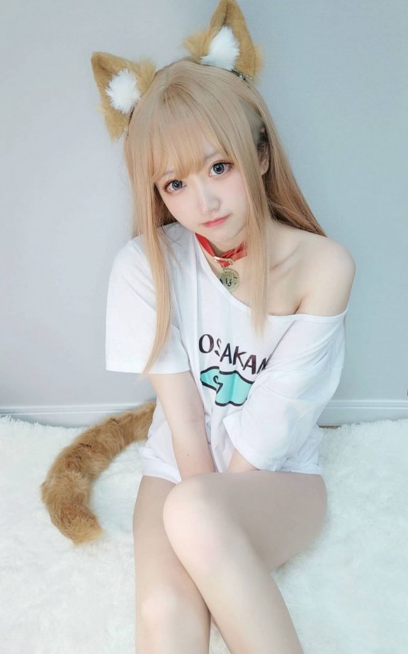 千阳(ちよ)cos黄豆粉 | 千阳快起床_猫猫·黄豆粉cos作品 [13P-16MB]