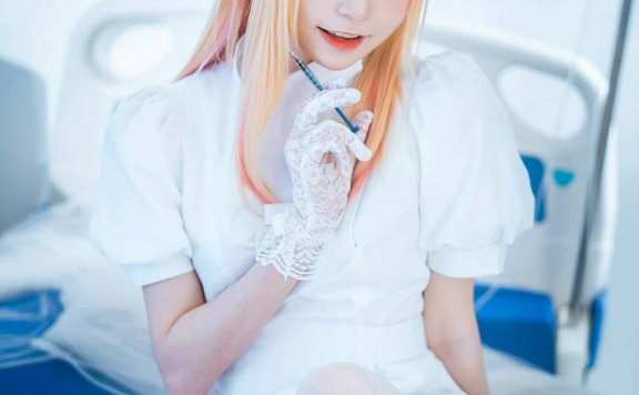 Kitaro_绮太郎cos白色护士 | Kitaro绮太郎_喜多川海梦·白色护士cos [15P-105MB]