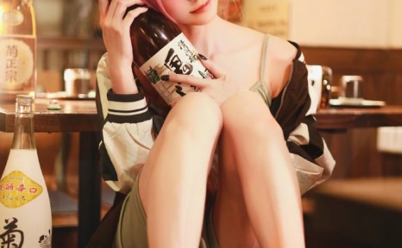 [孤独摇滚！]Kitaro_绮太郎cos广井菊里，展现酒醉的可爱与迷人