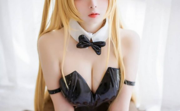 嶋葵cos兔女郎 | 嶋葵_网袜·兔女郎cos作品 [10P-74MB]