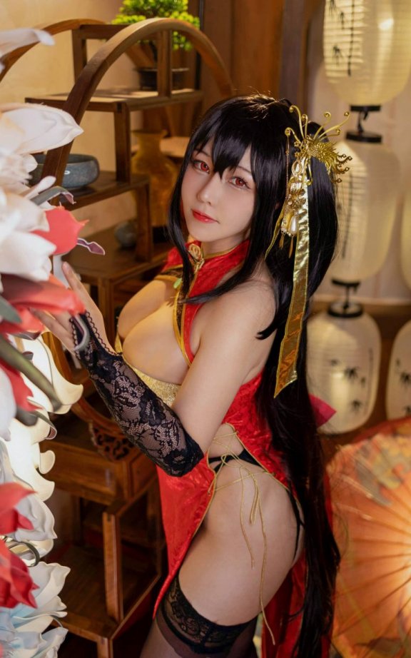 KANEKO_咔喵cos大凤 | KANEKO咔喵_碧蓝航线·大凤旗袍cos作品 [23P-196MB]