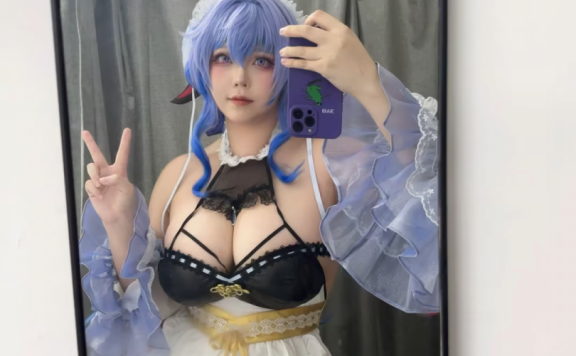 菌烨tako cos甘雨 | 菌烨tako_原神·甘雨cos作品 [10P-32MB]